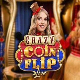Crazy Coin Flip logo by Evolution at Star Casino