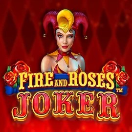 Fire and Roses Joker slot logo by Triple Edge Studios at Star Casino