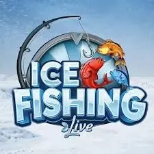 Ice Fishing Live slot visual from Evolution available on stars-nl.com