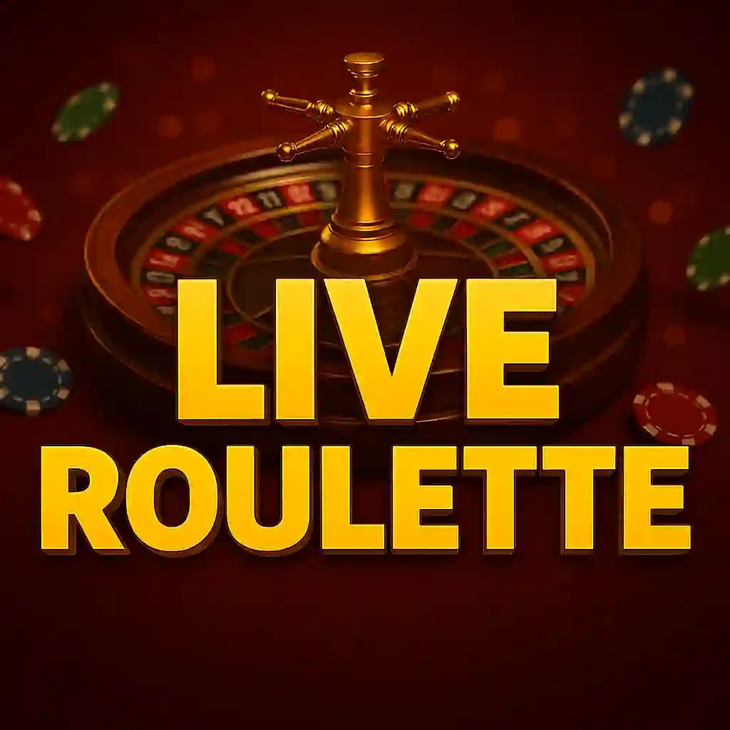 Live Roulette online game logo by Evolution on stars-nl.com