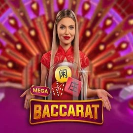 Mega Baccarat logo by Pragmatic Play Star Casino